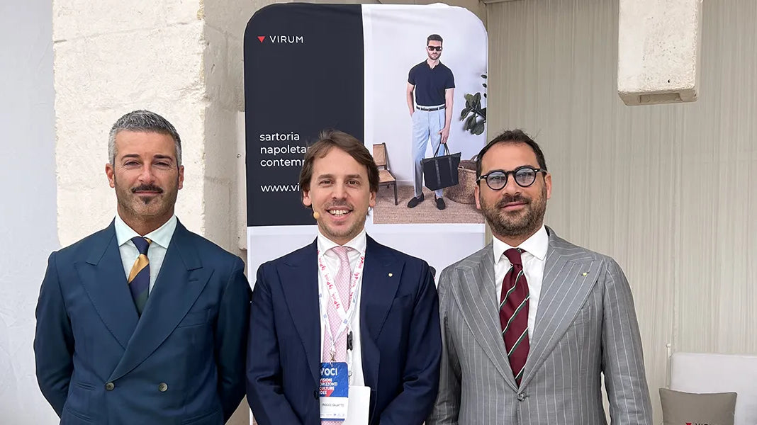 Virum Sartoria Napoletana Partner di Confindustria Giovani a Borgo Egnazia
