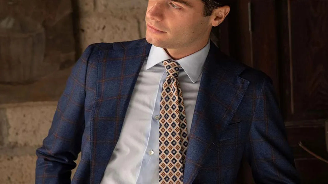 Il giusto nodo per la cravatta di lana