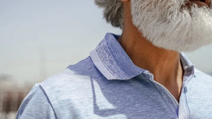 Polo elegante da uomo: stile e comfort in ufficio