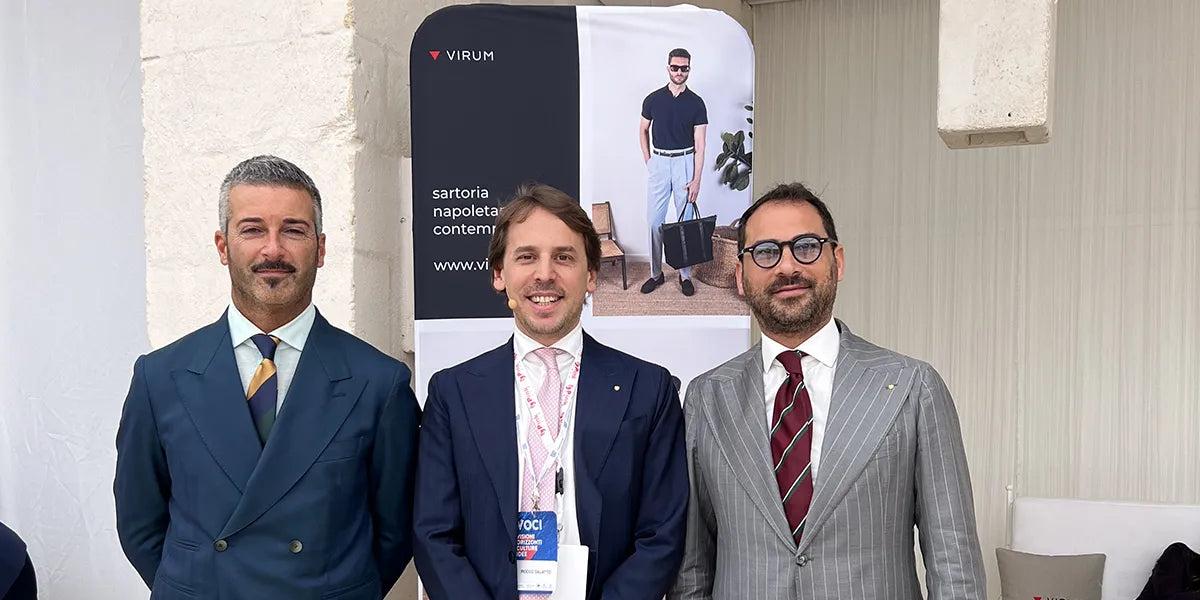 Virum Sartoria Napoletana Partner di Confindustria Giovani a Borgo Egnazia