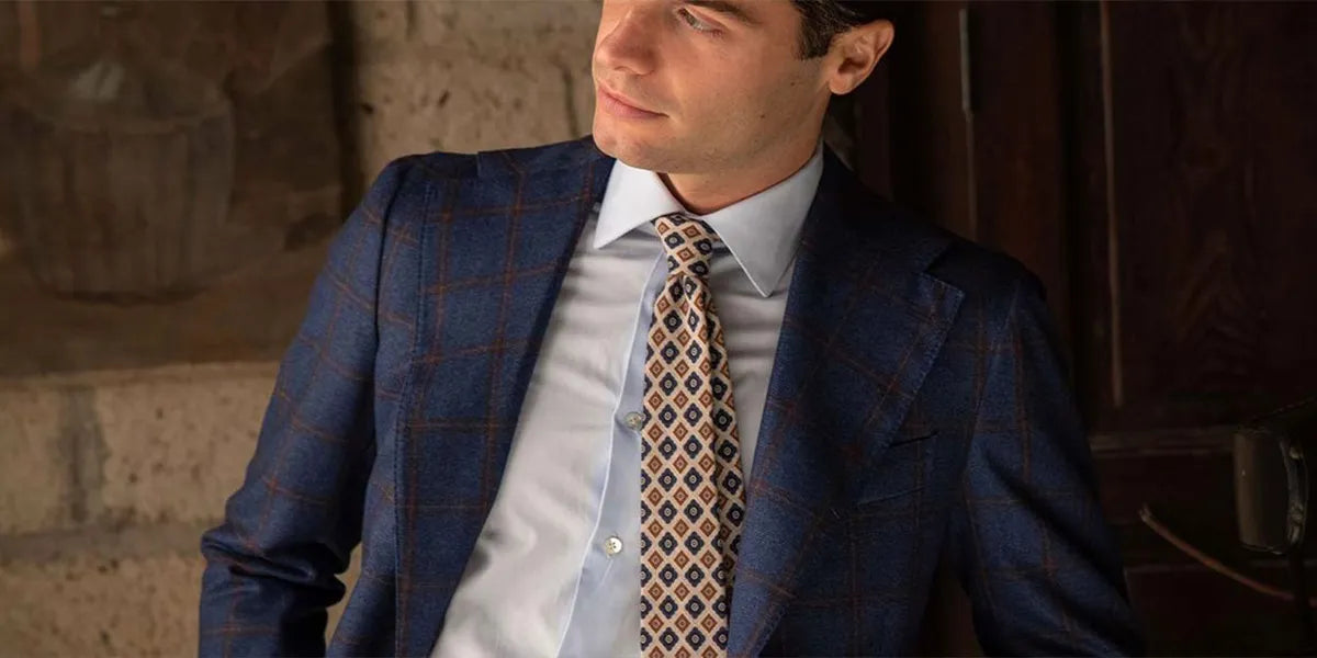 Il giusto nodo per la cravatta di lana